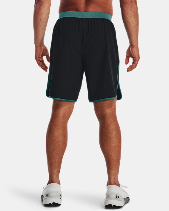 Men's UA HIIT Woven 8" Shorts in Black image number 1